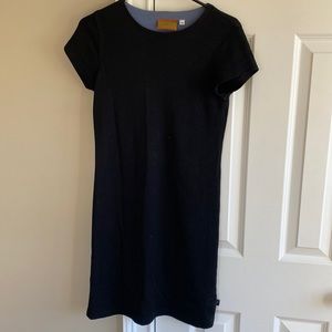 Black cotton dress, size medium
